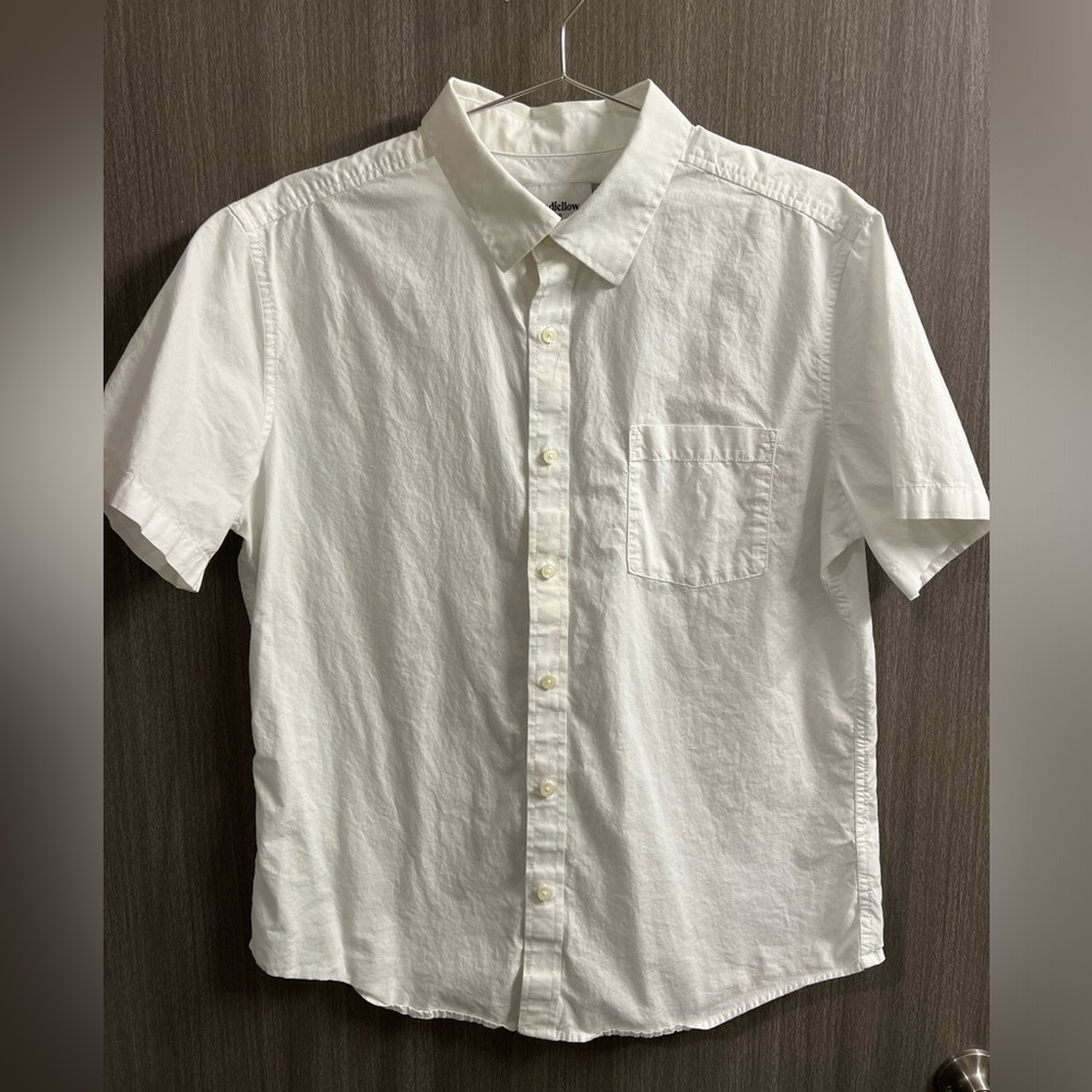 Goodfellow & Co Short Sleeve Button Down - Large Slim